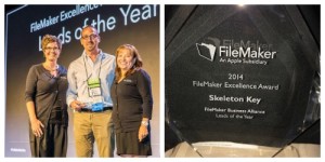 Picture, from left: Julie Sigfrinius, Mark Richman, Delfina Daves at FileMaker DevCon