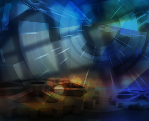 Marketing Automation 3d gears